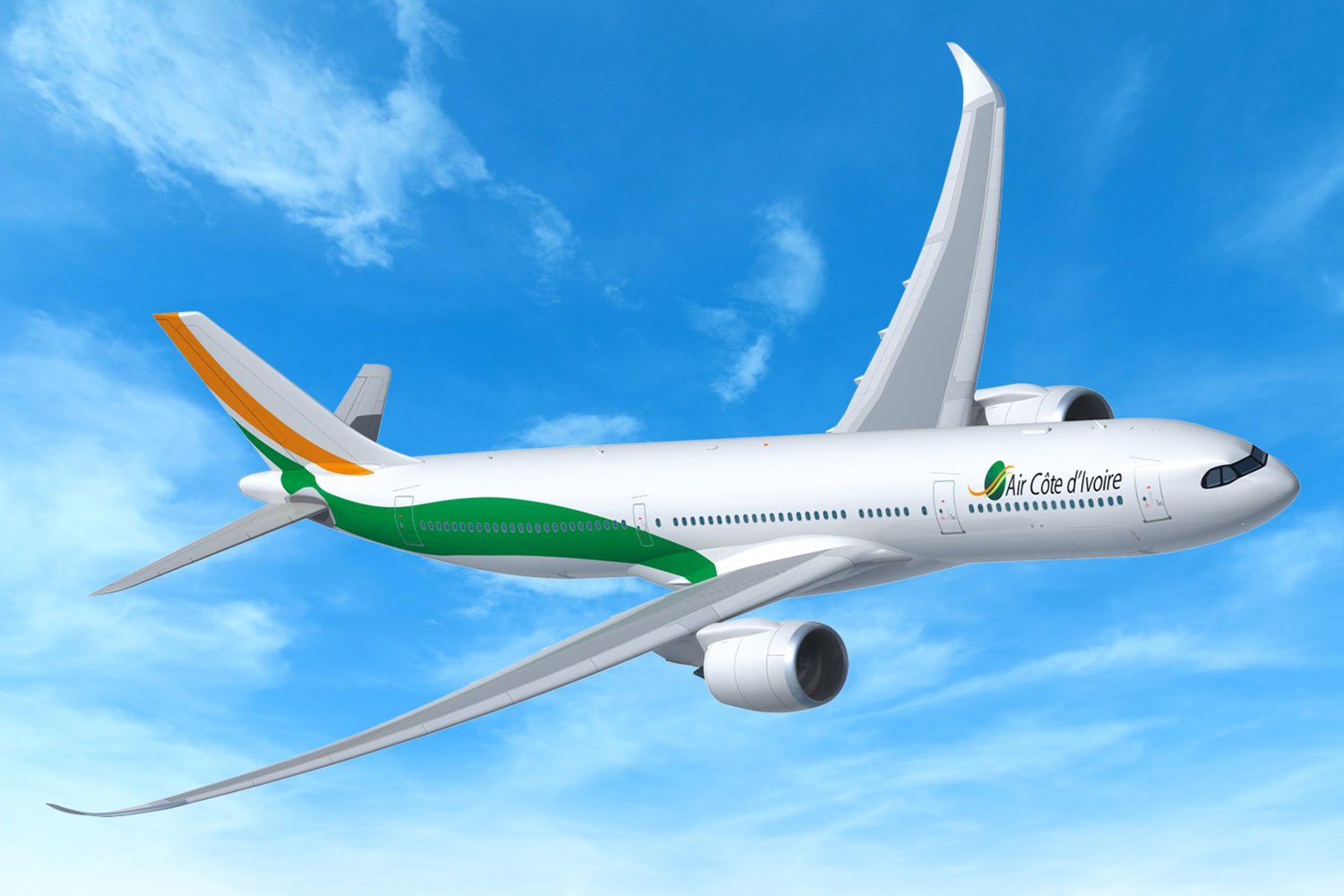Air Cote dIvoire aircraft on tarmac illustrating flight delays in Africa