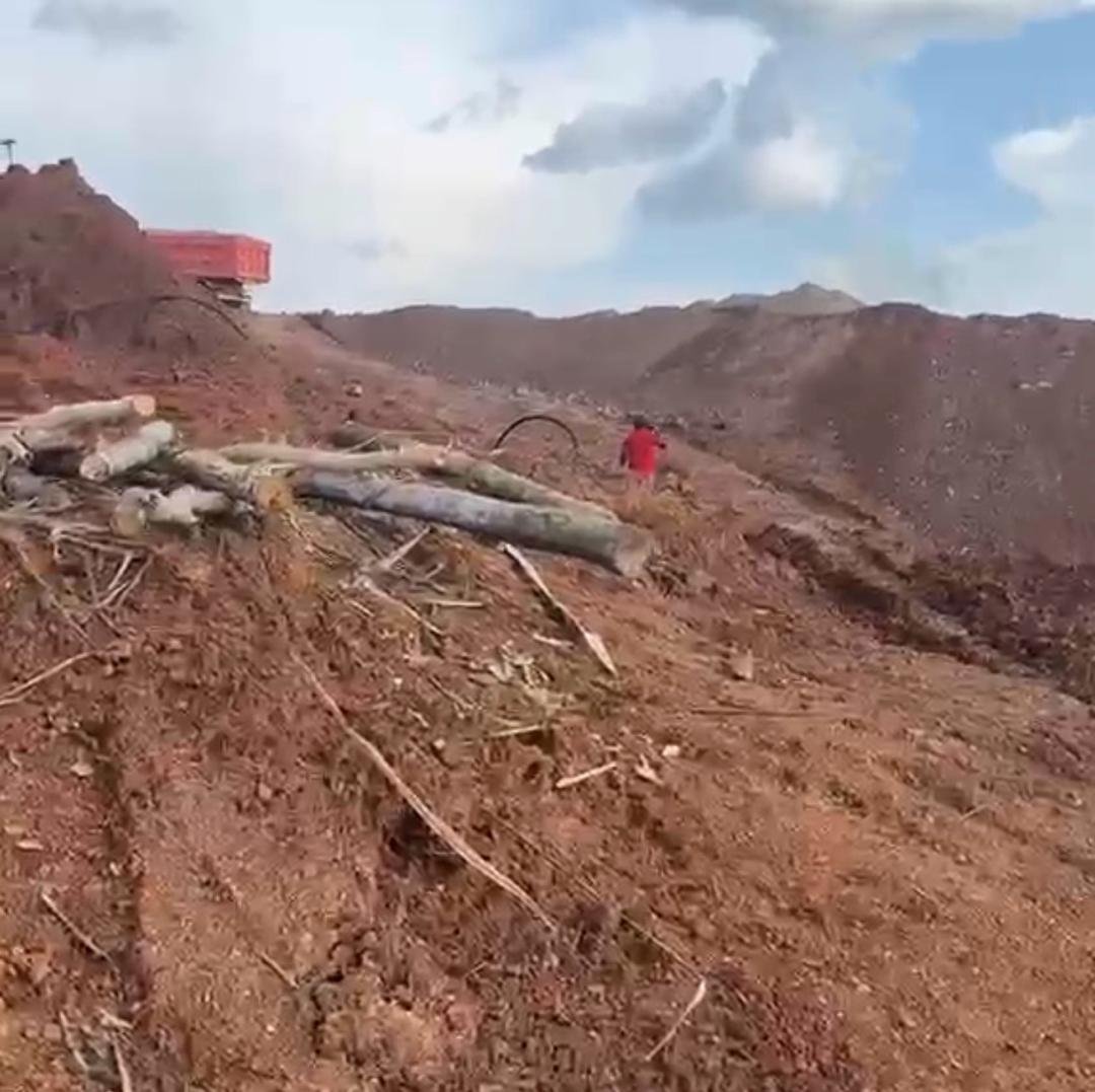 Illegal miners take over licensed mining concession at Wassa Dadieso in Western Region Ghana