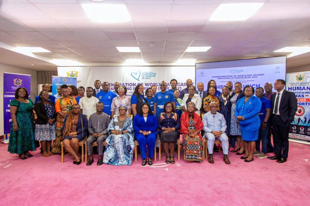 IJM calls for increased funding and media action against human trafficking in Ghana at Blue Day 2026 launch