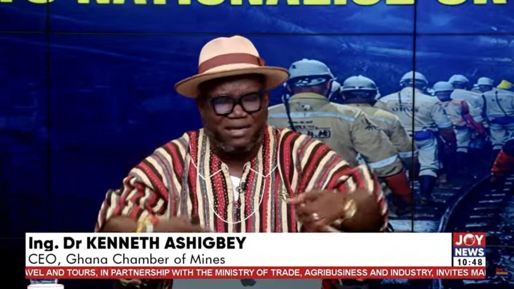 Ghana mineral wealth foreign investment debate: Ken Ashigbey speaks at JoyNews policy dialogue on mining sector development