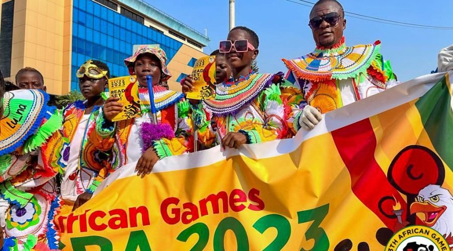 African Games 2023 Borteyman Sports Complex venue aerial view