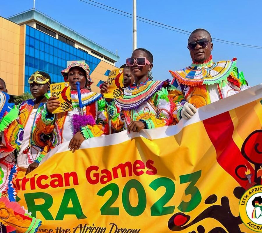 African Games 2023 Borteyman Sports Complex venue aerial view