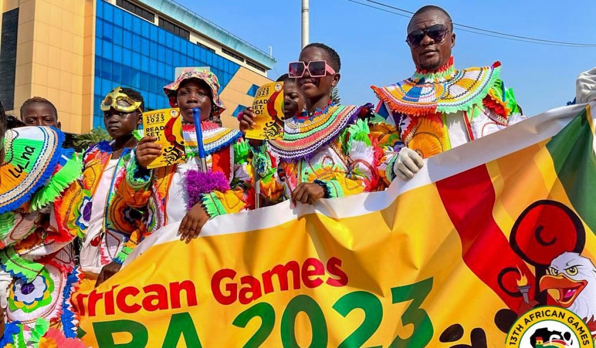 African Games 2023 Borteyman Sports Complex venue aerial view