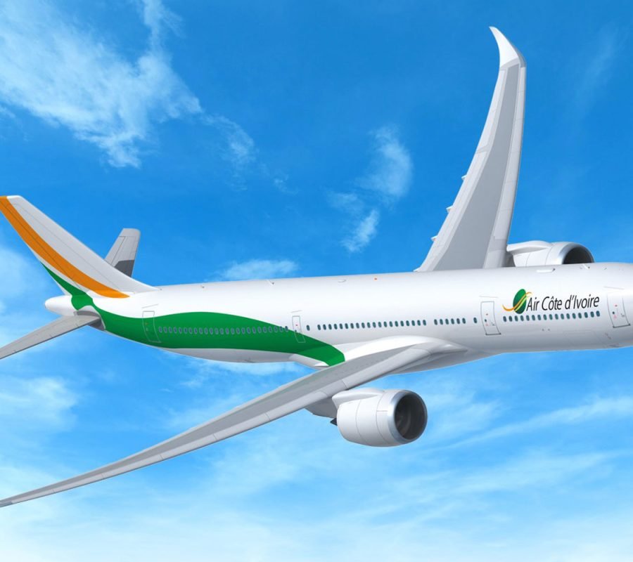 Air Cote dIvoire aircraft on tarmac illustrating flight delays in Africa