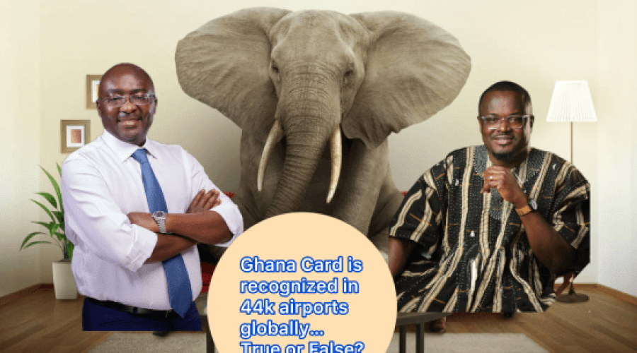 Elephant-Ghana-Card