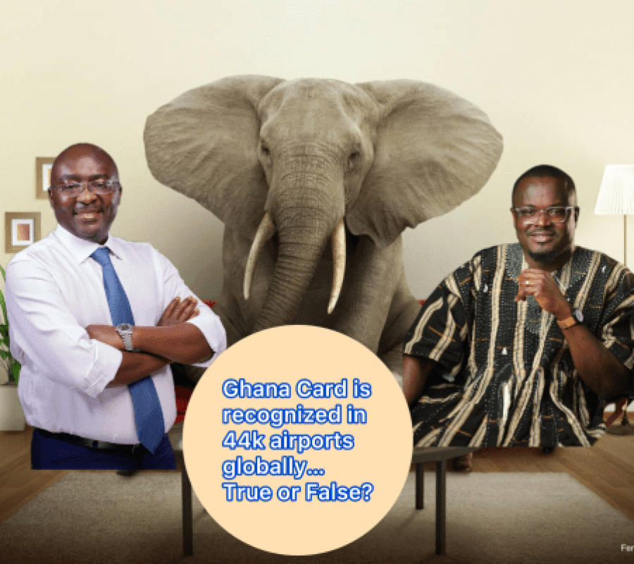 Elephant-Ghana-Card