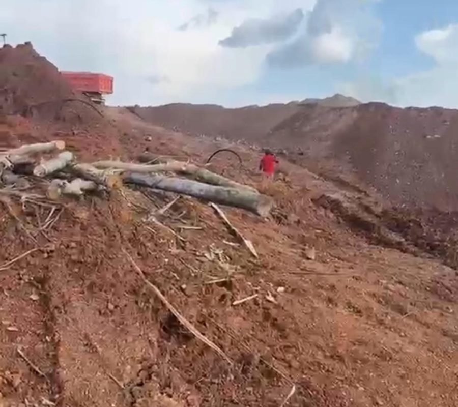 Illegal miners take over licensed mining concession at Wassa Dadieso in Western Region Ghana