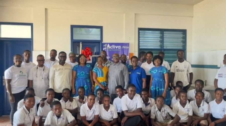 Activa Insurance Donates ICT Lab to Korle Gonno Community Library