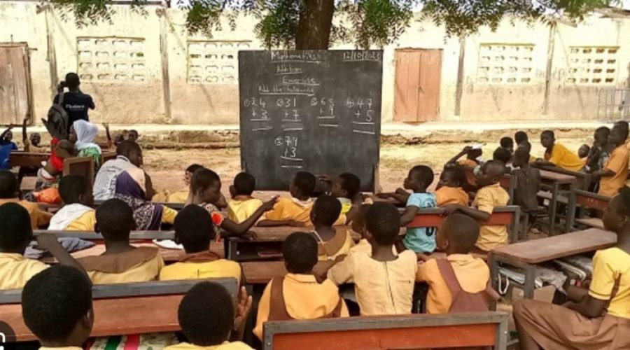 Akatsi North Schools End Tree Classrooms by Year-End