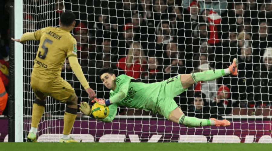 Arsenal Reach EFL Cup Semis After Beating Palace on Penalties