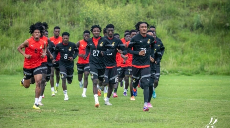Black Galaxies Begin Training for South Africa Friendly
