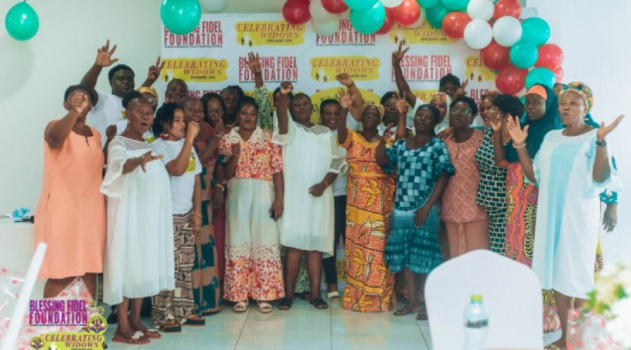 Blessing Fidel Foundation Donates to 25 Widows in Accra