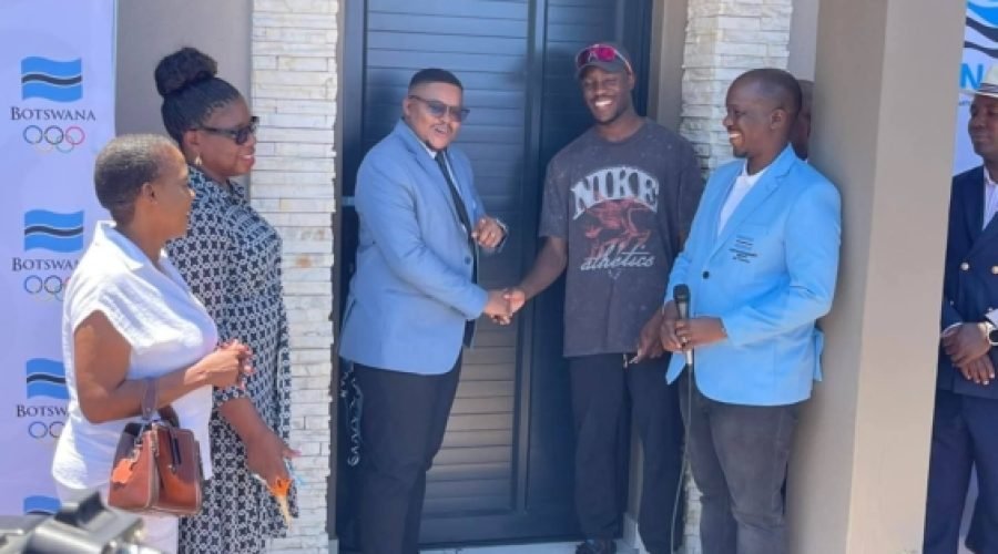 Botswana Government Gifts Home to Olympic Gold Medallist Tebogo