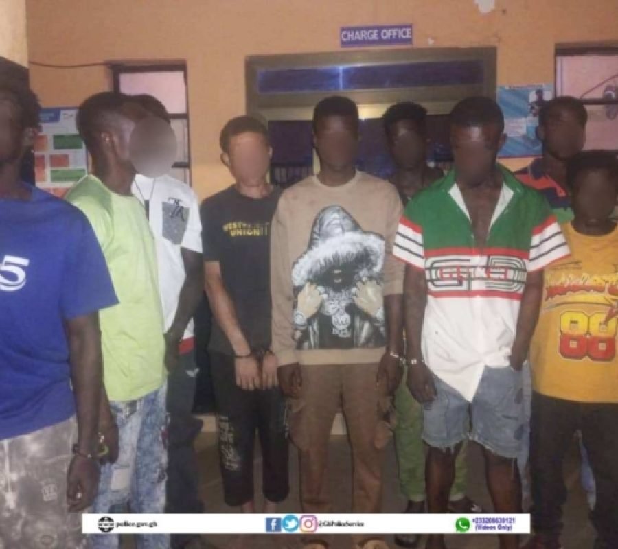 Police Arrest 8 in Navrongo Crime Sweep