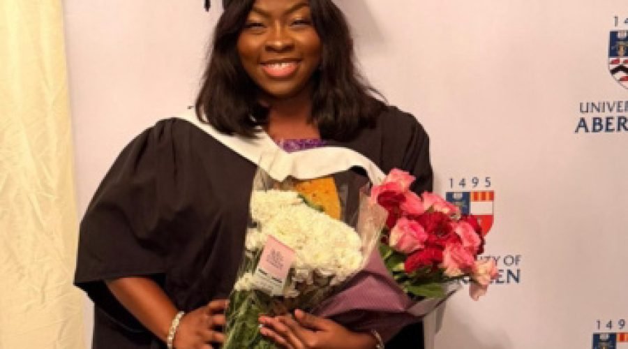 Gey Hey Graduate Wins Top Ghanaian Award at Aberdeen