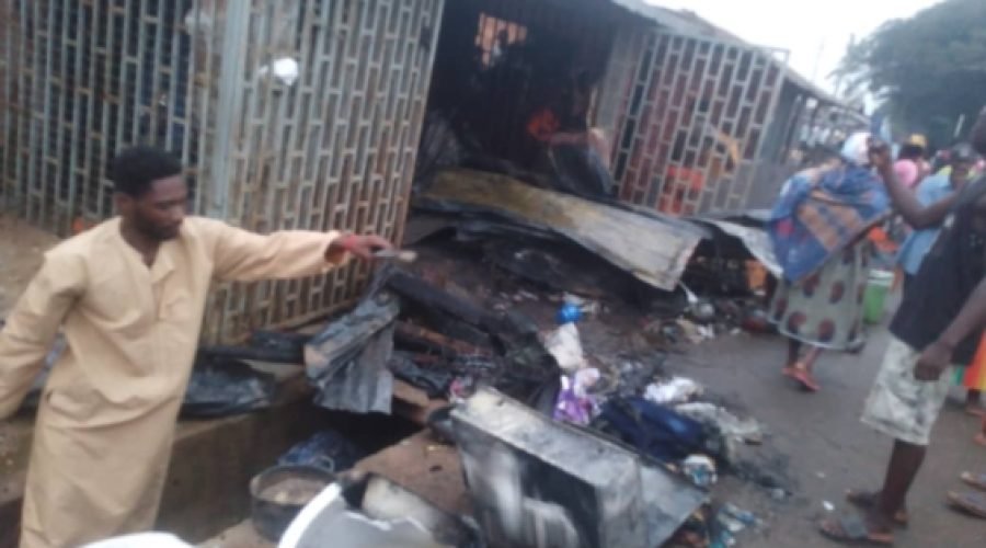 Fire Destroys 9 Stores in Dodi-Papase Blaze