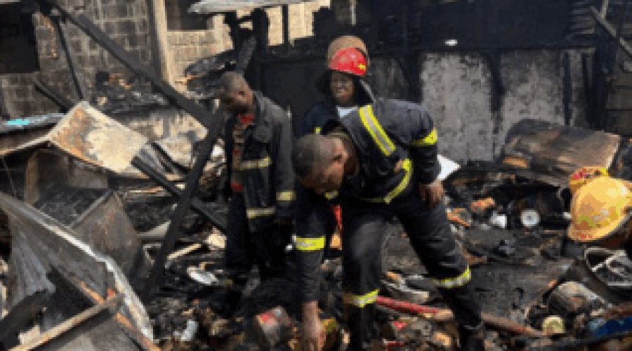 Tse Addo Fire Destroys Wooden Homes