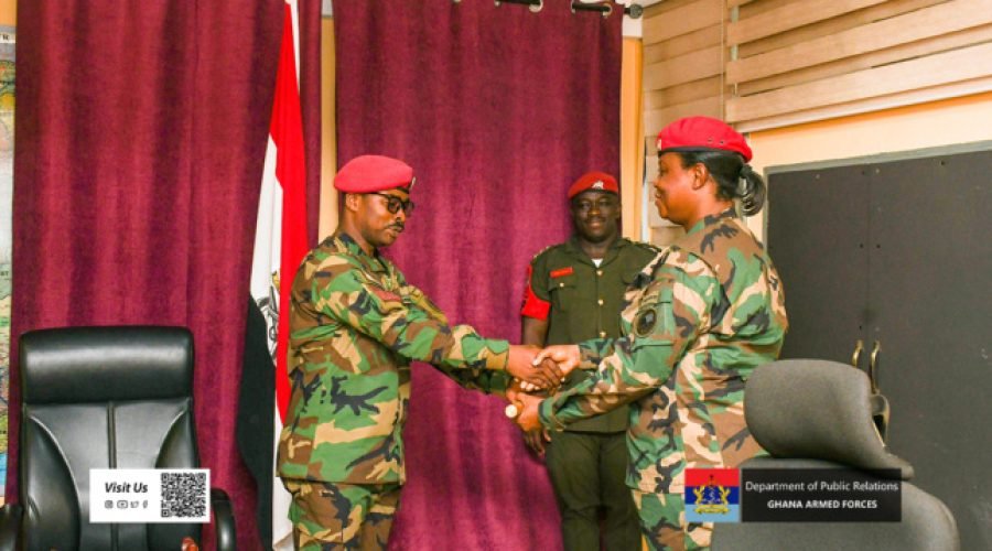 Lt Col Dela Galley Becomes Ghana Military Police's First Female Commander