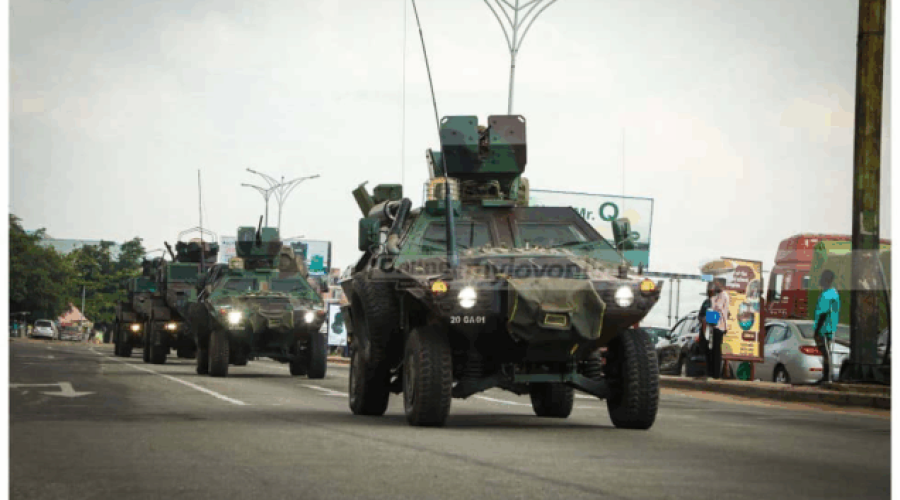 Accra Sees Massive Security Drill Ahead of Festive Season