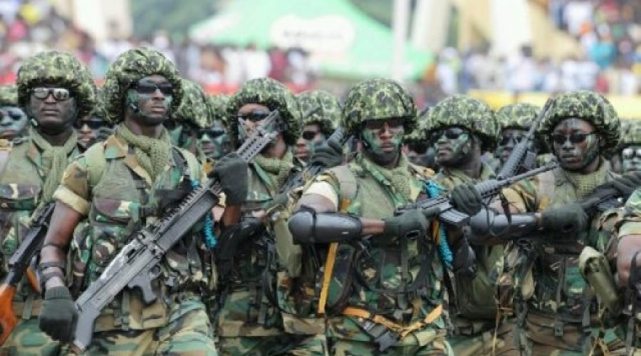 Ghana Armed Forces Hold Joint Security Exercise in Accra