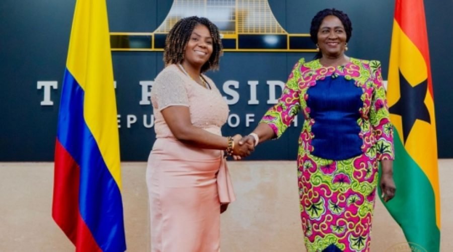 Ghana and Colombia Strengthen Ties in Accra Vice Presidential Meeting
