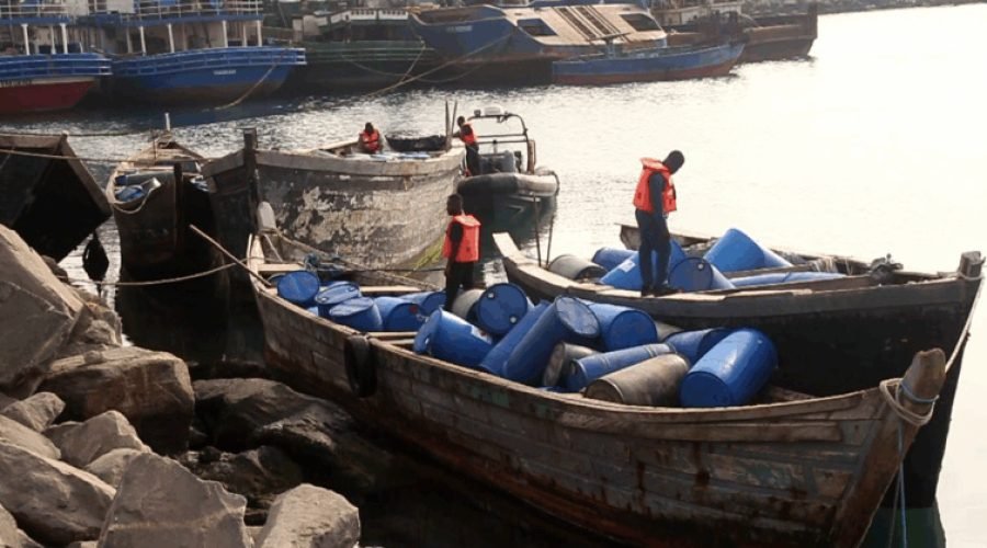 Ghana Navy Busts Illegal Fuel Syndicate to Halt Economic Loss