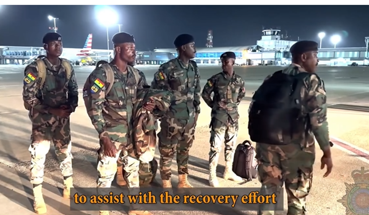Ghanaian Soldiers Arrive in Jamaica to Aid Hurricane Melissa Relief
