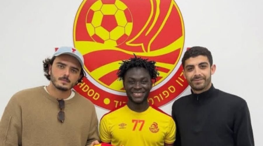 Ghana U20 Star Adu-Boahen Signs Five-Year Deal with FC Ashdod
