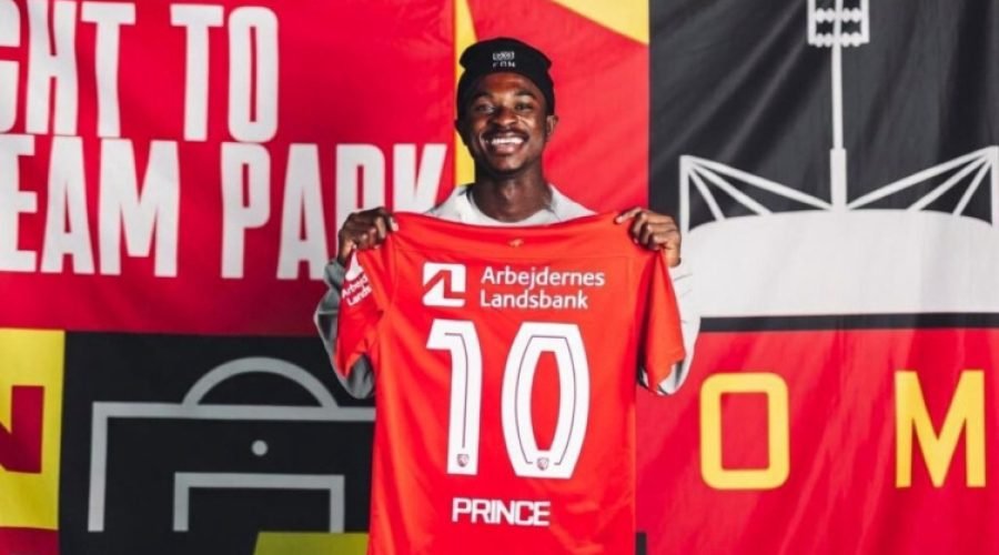 Prince Amoako Jnr to Wear Iconic No.10 Jersey at FC Nordsjaelland