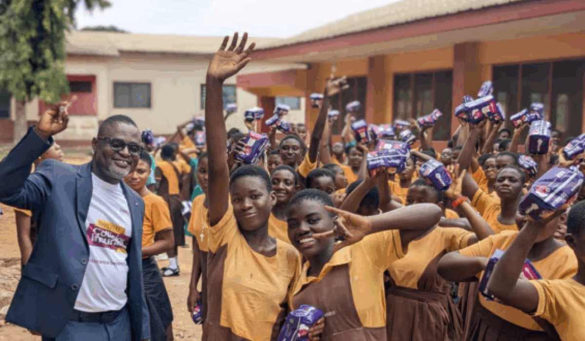 Imperial General Assurance Donates Menstrual Hygiene Products to Ashanti School for Deaf Girls