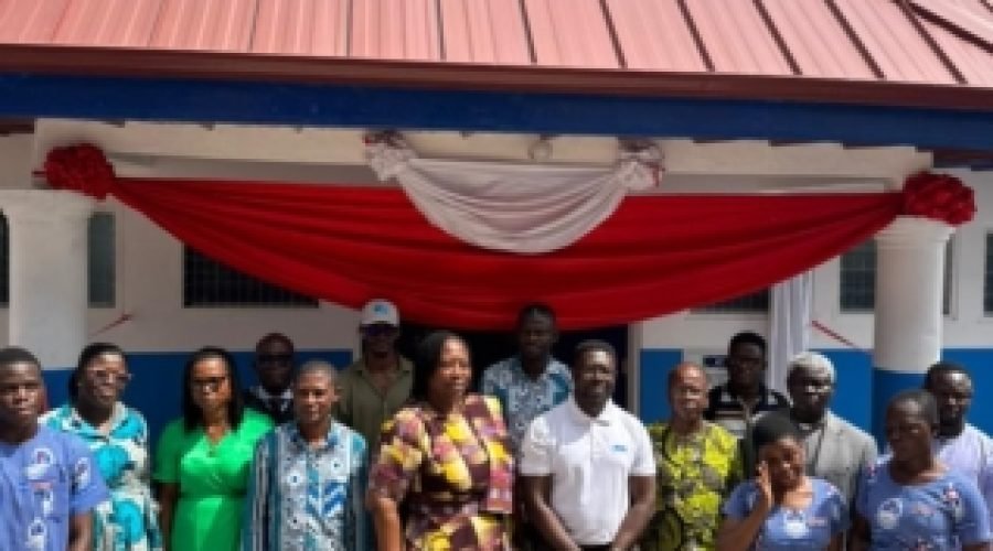 KGL Foundation Provides New Toilet Facility for Adukrom PRESEC