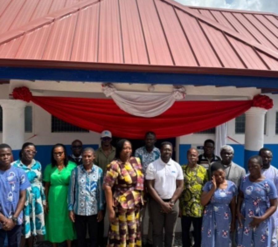 KGL Foundation Provides New Toilet Facility for Adukrom PRESEC