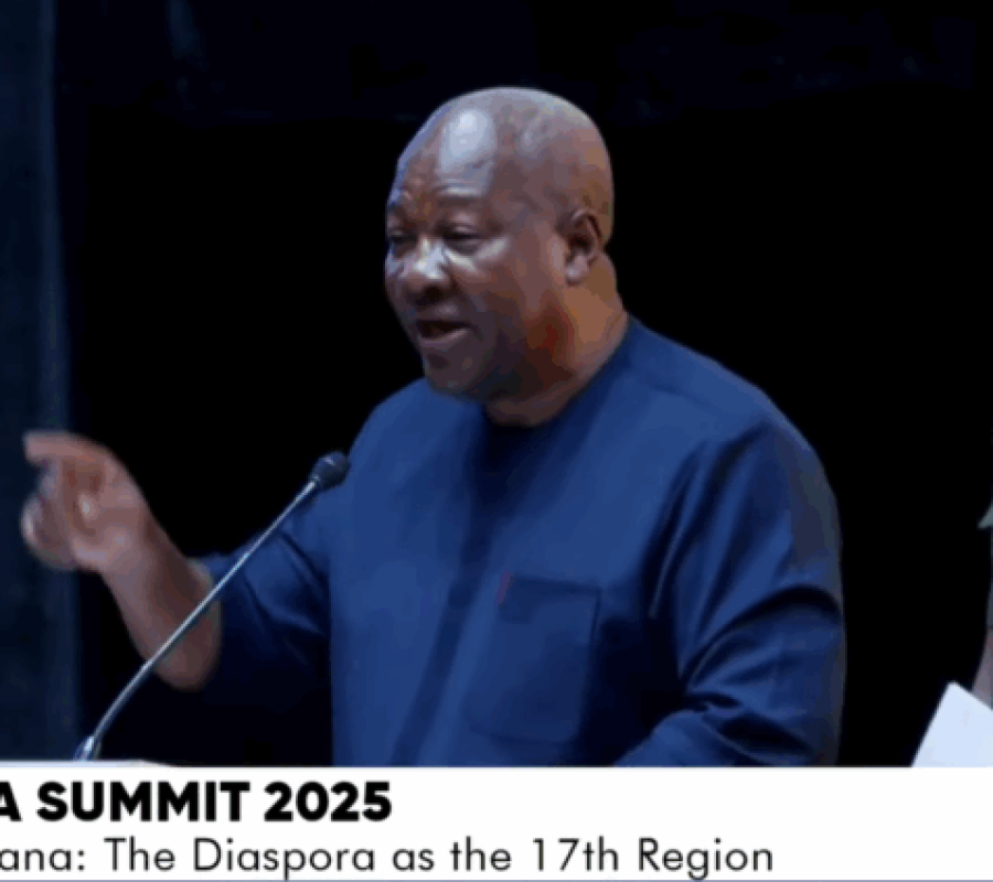 Mahama Urges Diaspora to Foster Unity