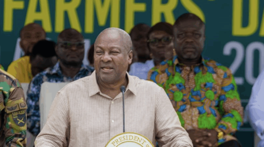 Mahama Applauds US Tariff Cut for Ghana’s Farm Exports