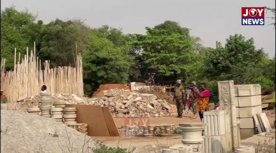 NADMO Demolishes Bush Road Structures to Protect Kpeshie Lagoon