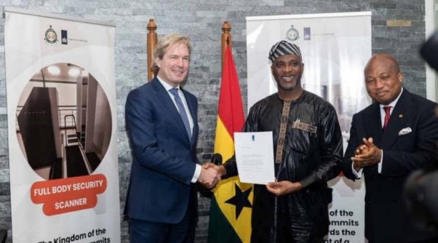 Netherlands Donates Scanners to Help Ghana Fight Drug Trafficking