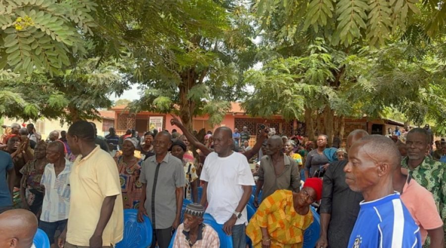 Tano North Farmers Protest Newmont’s Unfair Compensation