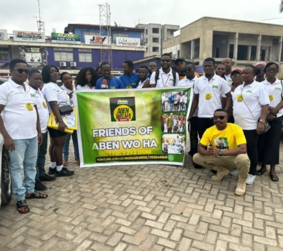 Aben Wo Ha News Fans Unite on Year-End Trip to Buaben-Fiema and Kintampo Falls