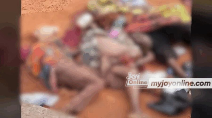 Sefwi Asuopiri Mass Burial for 7 Road Crash Victims