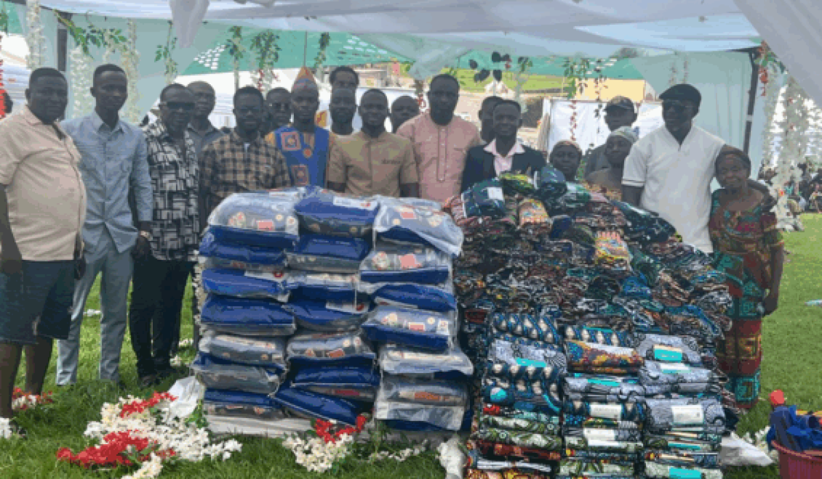 Obuasi Bitters CEO Donates to Over 1,000 Widows and Vulnerable Groups