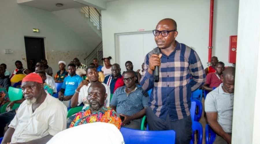 Fisherfolk React to Premix Funds in Western Region