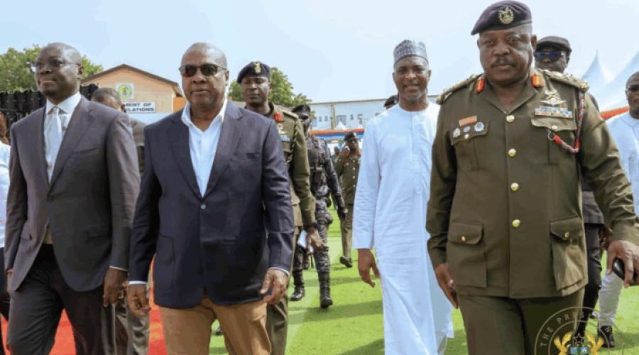 Mahama Commends GAF for UN Peacekeeping Role
