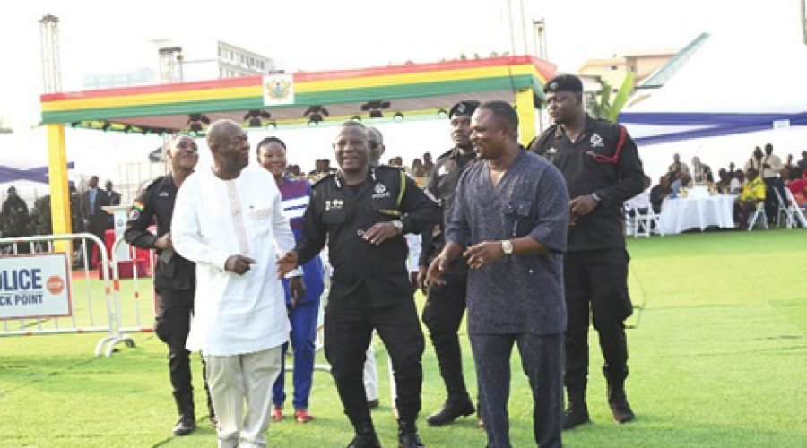 Mahama Praises Police for Peaceful Holiday Season