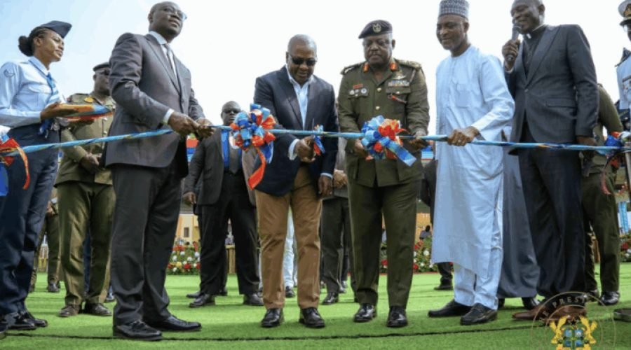 Mahama Donates Fleet Vehicles to Ghana Armed Forces