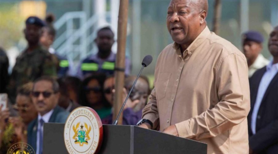 Mahama Launches Ho Oxygen City Project