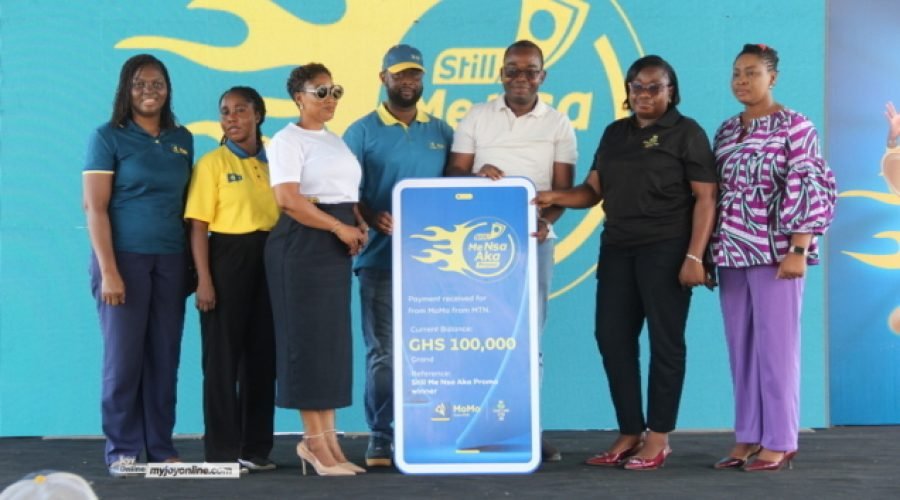 Republic Bank Staff Wins GHC 100,000 in MTN Mobile Money Promo