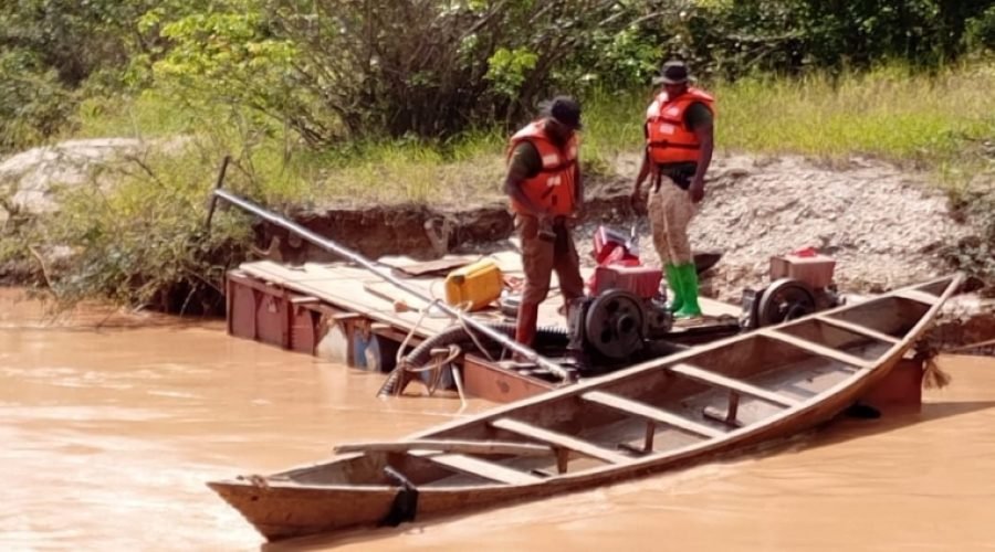 Small-Scale Miners Make Headway in Cleaning River Offin of Illegal Mining