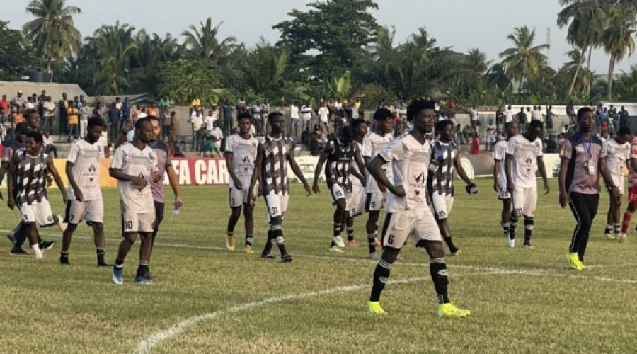 Swedru All Blacks Defeat Vision FC 2-0