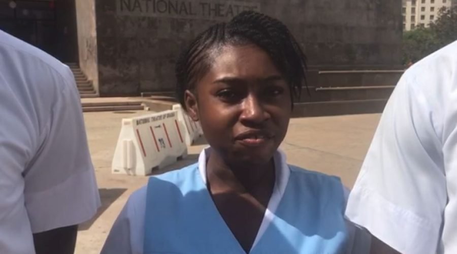 Graduate Nurses and Midwives Protest 5 Years Without Jobs